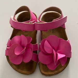 Girls Flower Sandals
